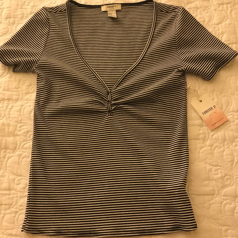 Forever 21 Striped Shirt